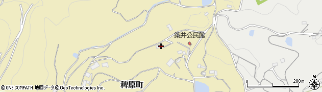 岡山県井原市稗原町267周辺の地図