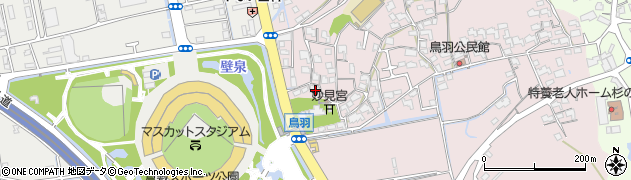 岡山県倉敷市鳥羽395周辺の地図