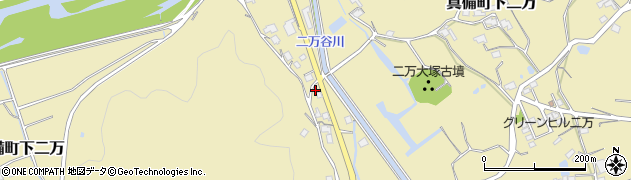 岡山県倉敷市真備町下二万1660周辺の地図