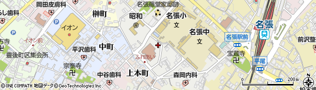 名張市社会福祉協議会　総務課周辺の地図