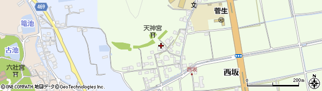岡山県倉敷市西坂656周辺の地図