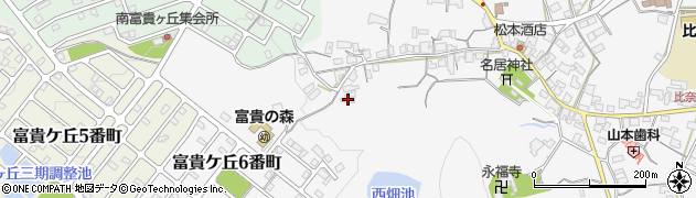 三重県名張市下比奈知2067周辺の地図