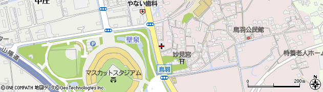 岡山県倉敷市鳥羽373周辺の地図
