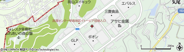 岡山県都窪郡早島町矢尾808周辺の地図