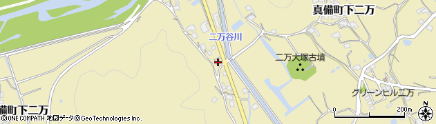 岡山県倉敷市真備町下二万1658周辺の地図