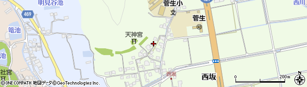 岡山県倉敷市西坂603周辺の地図