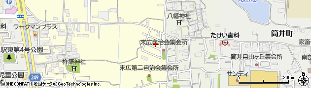 奈良県大和郡山市小林町528周辺の地図