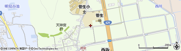 岡山県倉敷市西坂713周辺の地図