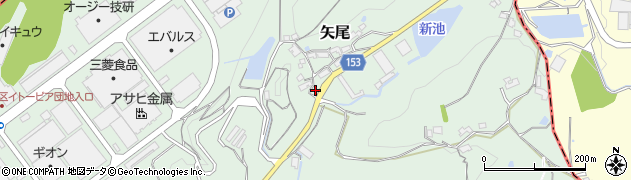 岡山県都窪郡早島町矢尾341周辺の地図