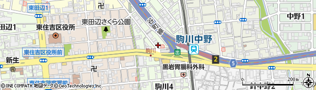 田中印材店周辺の地図