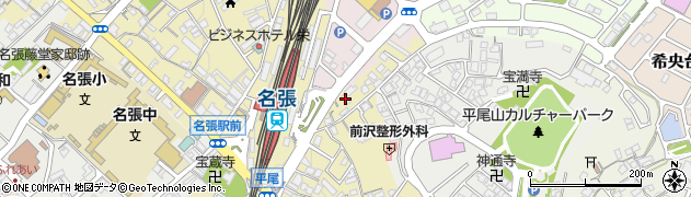 メガネセンター　フジモリ名張駅前店周辺の地図