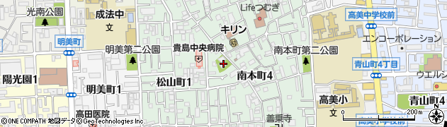 明圓寺周辺の地図