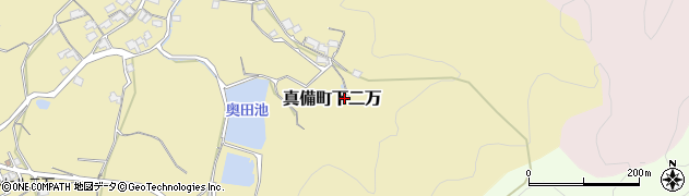 岡山県倉敷市真備町下二万834周辺の地図
