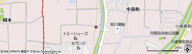 芦川周辺の地図