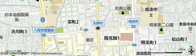 光南町周辺の地図