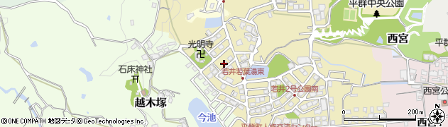 福八食堂周辺の地図