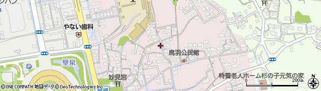 岡山県倉敷市鳥羽261周辺の地図