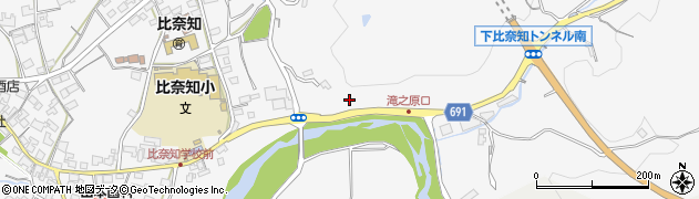 三重県名張市下比奈知3478周辺の地図