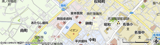 三重県名張市木屋町1390周辺の地図