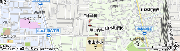 田畑鍼灸院周辺の地図
