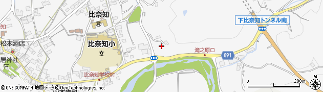 三重県名張市下比奈知3472周辺の地図