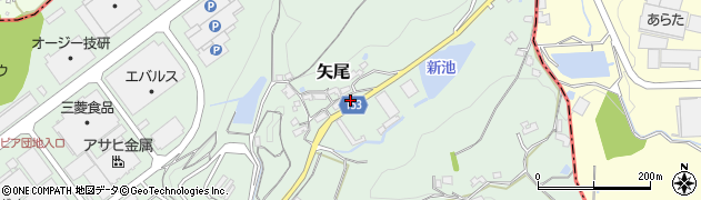 岡山県都窪郡早島町矢尾288周辺の地図