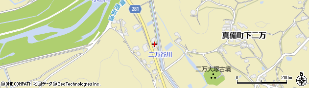 岡山県倉敷市真備町下二万1783周辺の地図