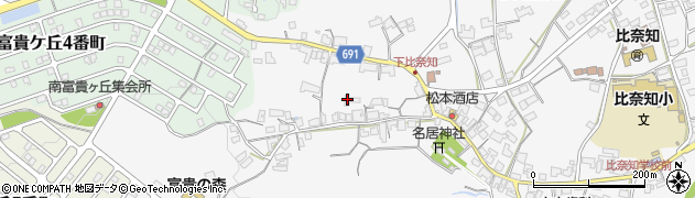 三重県名張市下比奈知2524周辺の地図