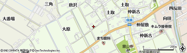 愛知県田原市保美町沢32周辺の地図
