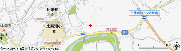 三重県名張市下比奈知3471周辺の地図