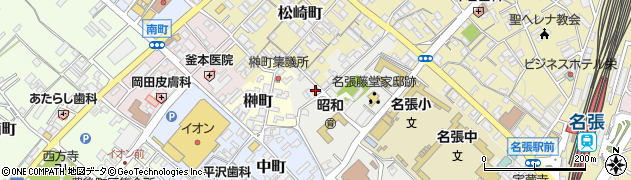 三重県名張市丸之内62周辺の地図