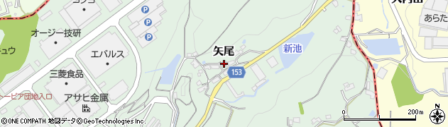 岡山県都窪郡早島町矢尾267周辺の地図