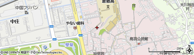 岡山県倉敷市鳥羽305周辺の地図