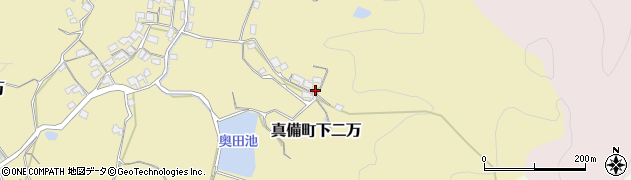 岡山県倉敷市真備町下二万782周辺の地図