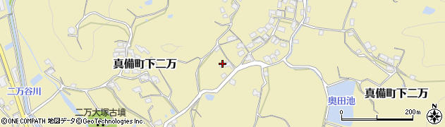 岡山県倉敷市真備町下二万383周辺の地図