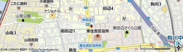 鶴身歯科医院周辺の地図
