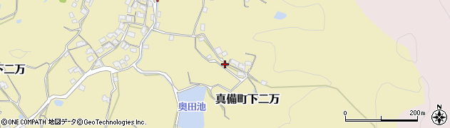 岡山県倉敷市真備町下二万794周辺の地図