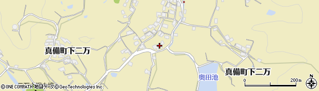 岡山県倉敷市真備町下二万401周辺の地図