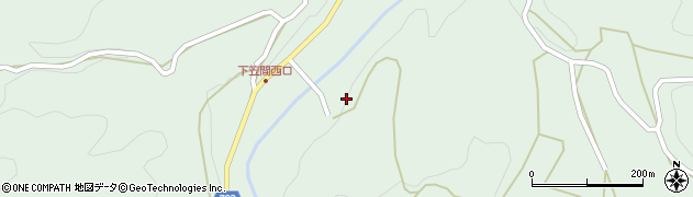 奈良県宇陀市室生下笠間1924周辺の地図