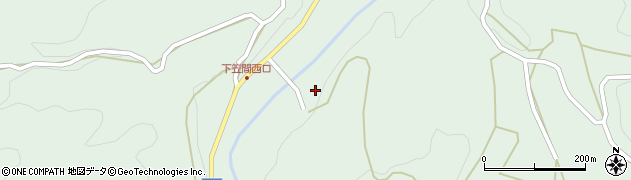 奈良県宇陀市室生下笠間1926周辺の地図