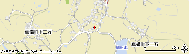 岡山県倉敷市真備町下二万402周辺の地図