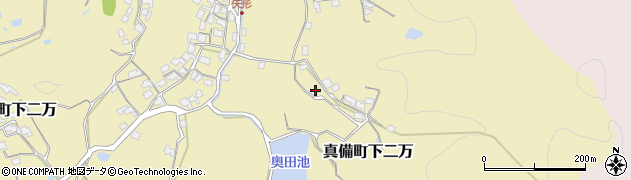 岡山県倉敷市真備町下二万781周辺の地図