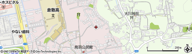 岡山県倉敷市鳥羽183周辺の地図