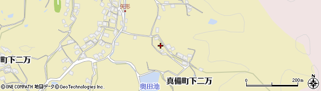 岡山県倉敷市真備町下二万805周辺の地図