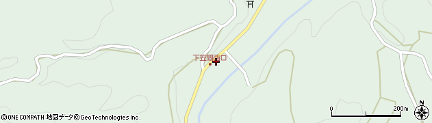 奈良県宇陀市室生下笠間778周辺の地図
