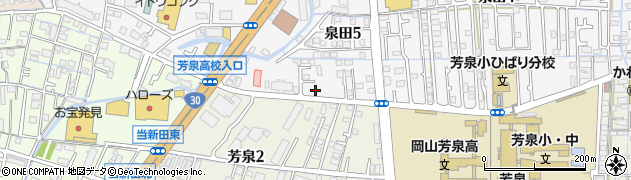 株式会社関西広告社岡山営業所周辺の地図