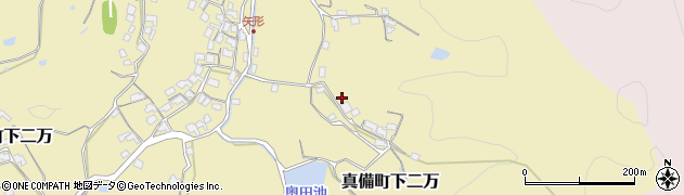岡山県倉敷市真備町下二万802周辺の地図