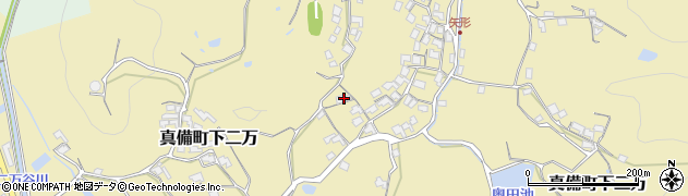岡山県倉敷市真備町下二万348周辺の地図