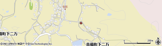 岡山県倉敷市真備町下二万806周辺の地図