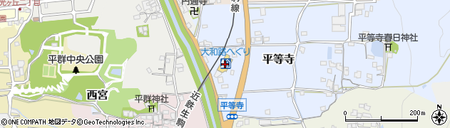 大和路へぐり周辺の地図